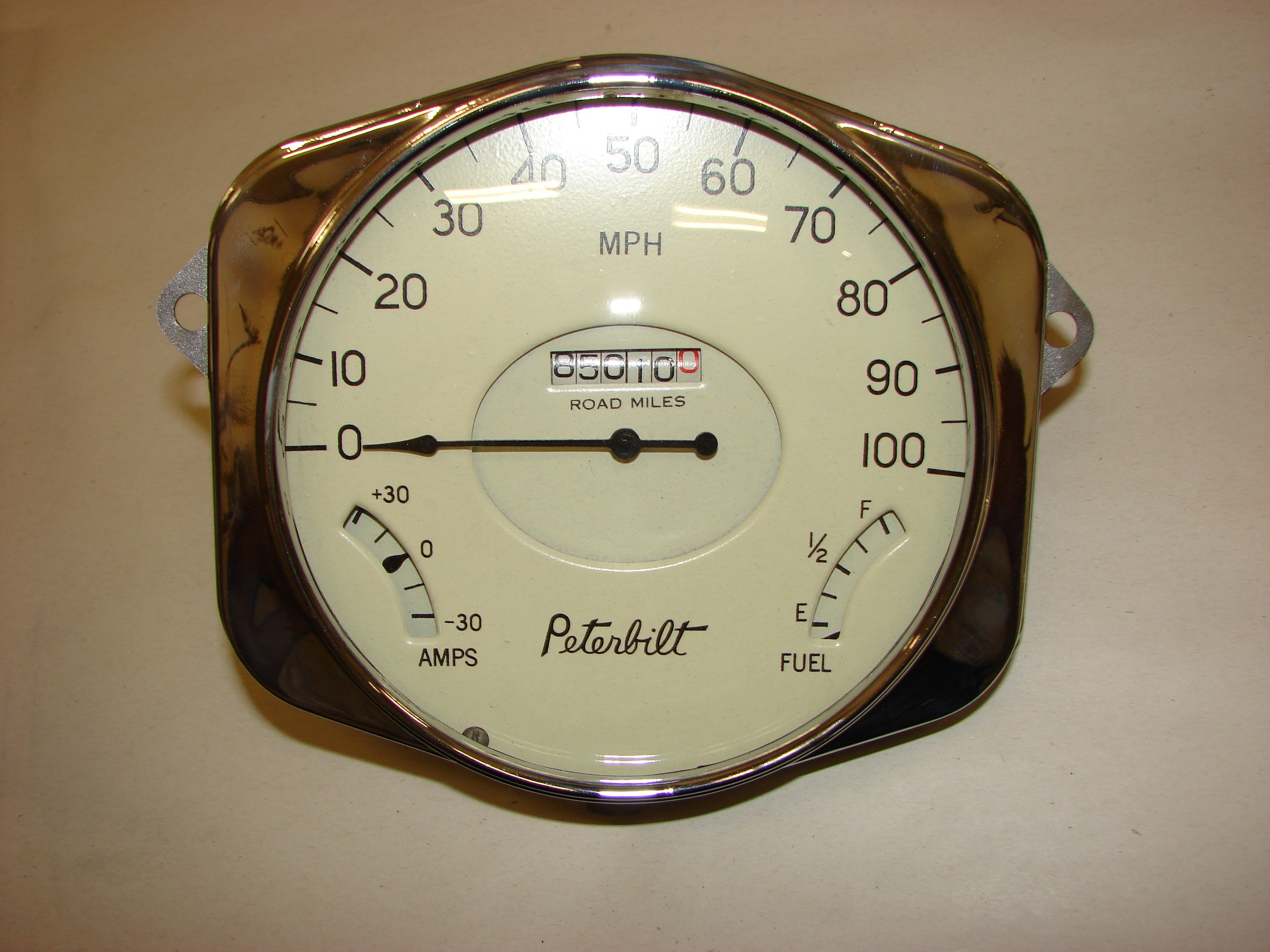 Classic Peterbilt speedometer
