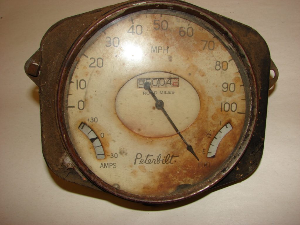 Old speedometers
