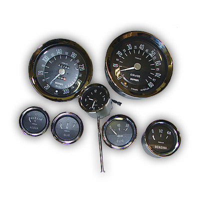 Metallic speedometers