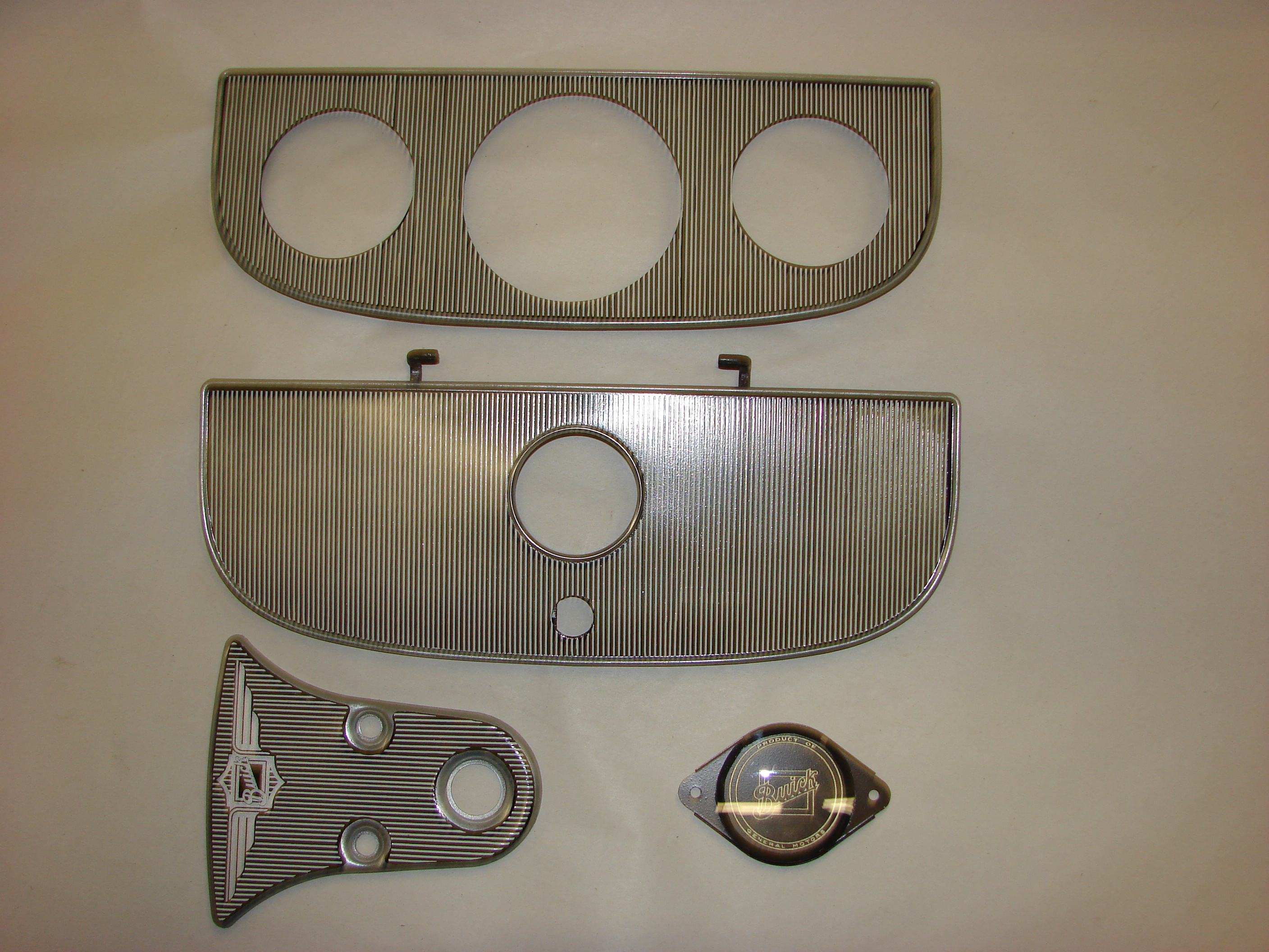 Metal parts for a Buick vehicle