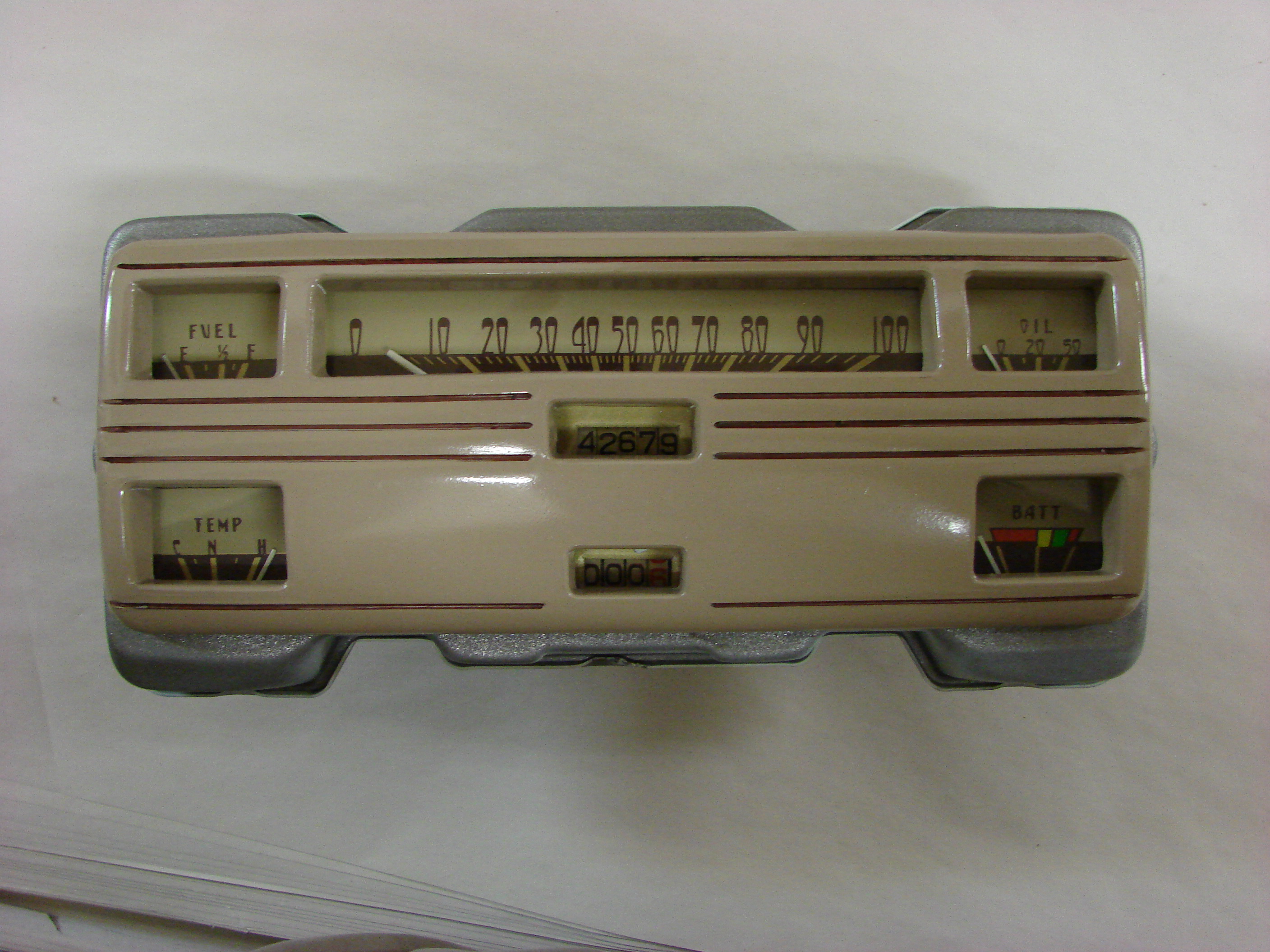 Old speedometer