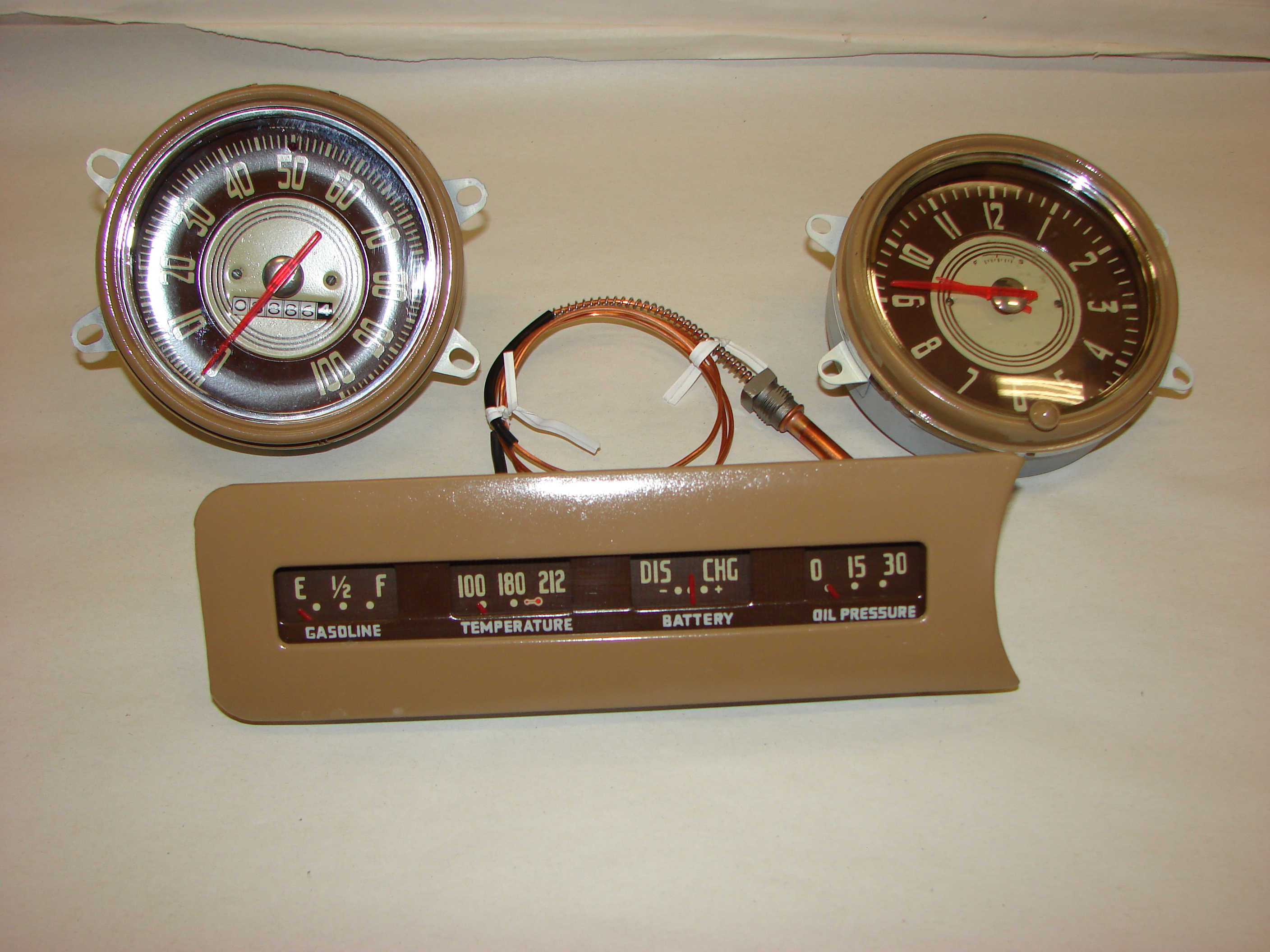 Repaired speedometers and car parts