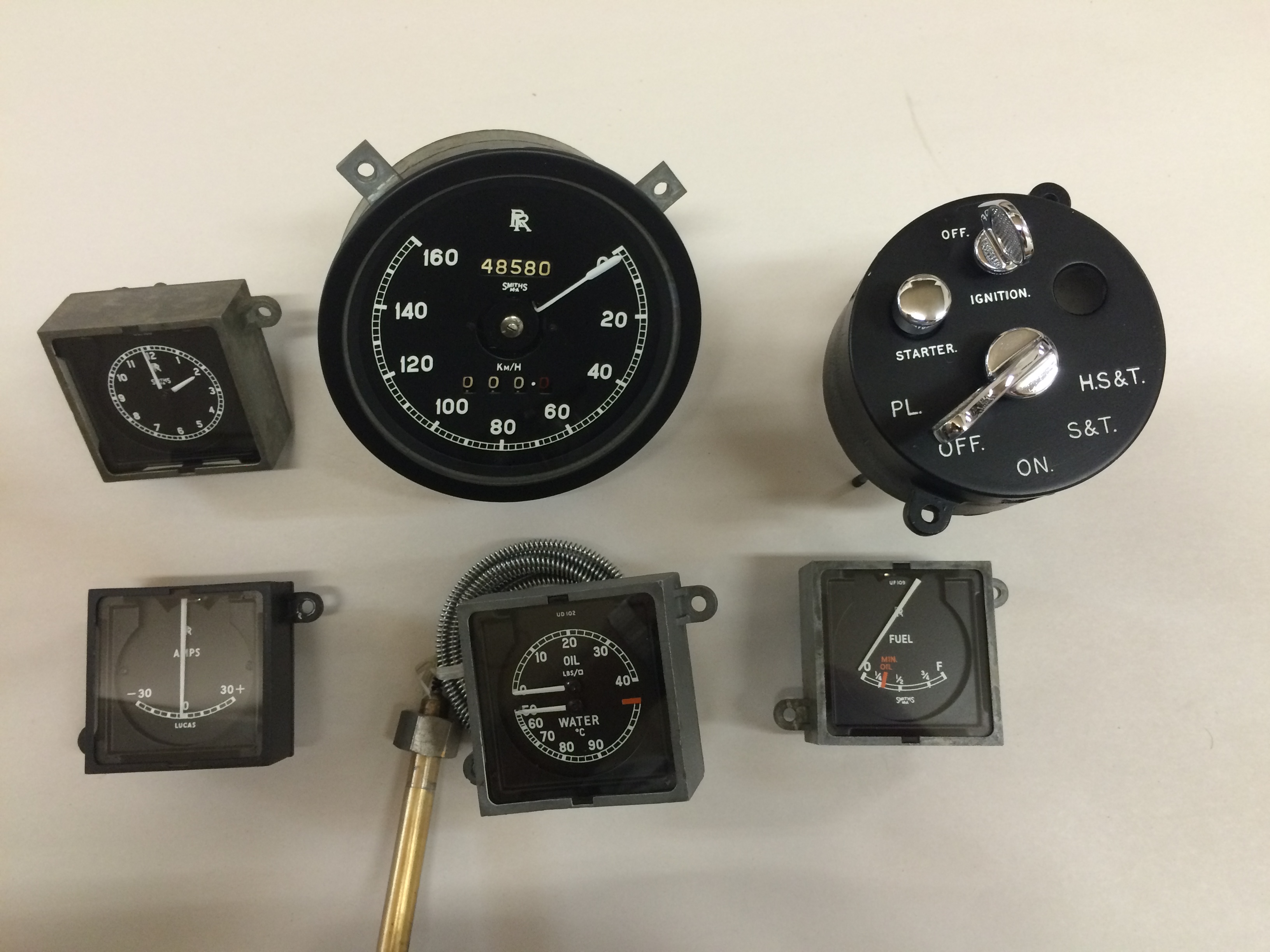 Black measuring devices
